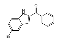 (5-bromo-1H-indol-2-yl)-phenylmethanone Structure