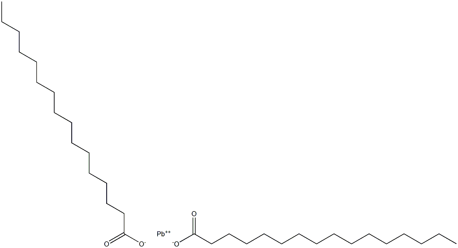 Hexadecanoic acid, lead(2+) salt, basic结构式