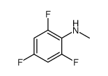 Benzenamine, 2,4,6-trifluoro-N-methyl结构式