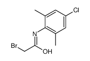 2-bromo-N-(4-chloro-2,6-dimethylphenyl)acetamide结构式