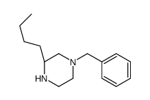 (R)-1-苄基-3-丁基哌嗪结构式