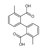 2-(2-carboxy-3-methylphenyl)-6-methylbenzoic acid Structure