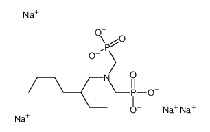 tetrasodium [[(2-ethylhexyl)imino]bis(methylene)]bisphosphonate Structure