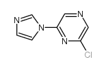2-氯-6-(咪唑并L-1-基)吡嗪结构式