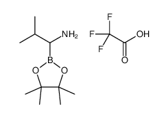 2-Methyl-1-(4,4,5,5-tetramethyl-1,3,2-dioxaborolan-2-yl)propan-1-amine结构式