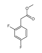 methyl 2-(2,4-difluorophenyl)acetate Structure