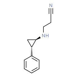 N-2-cyanoethyltranylcypromine Structure