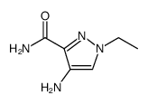 1H-Pyrazole-3-carboxamide, 4-amino-1-ethyl Structure