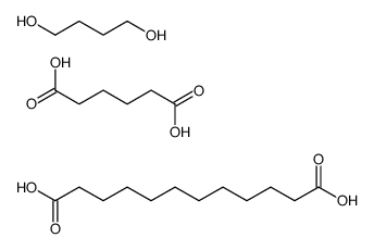 butane-1,4-diol,dodecanedioic acid,hexanedioic acid结构式