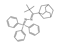 1-(1-adamantyl)-2,2-dimethyl-1-propanone triphenylphosphoranylidenehydrazone Structure