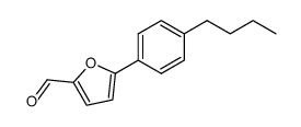 5-(4-butylphenyl)furan-2-carbaldehyde结构式
