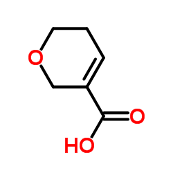 5,6-Dihydro-2H-pyran-3-carboxylic acid structure