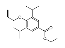 ethyl 3,5-di(propan-2-yl)-4-prop-2-enoxybenzoate Structure