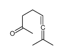 7-methylocta-5,6-dien-2-one Structure