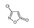 4-chloro-2-oxido-1,2,5-oxadiazol-2-ium Structure