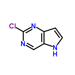 2-Chloro-5H-pyrrolo[3,2-d]pyrimidine Structure