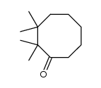 2,2,3,3-tetramethylcyclooctanone结构式