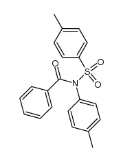 N-(p-tolyl)-N-tosylbenzamide Structure