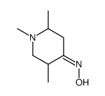 N-(1,2,5-trimethylpiperidin-4-ylidene)hydroxylamine Structure