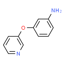 3-(吡啶-3-基氧基)苯胺结构式