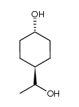 trans-4-(1-hydroxyethyl)cyclohexanol Structure