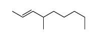4-methylnon-2-ene Structure