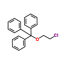 2-Chloroethyl Triphenylmethyl ether结构式