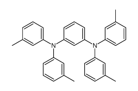 1-N,1-N,3-N,3-N-tetrakis(3-methylphenyl)benzene-1,3-diamine结构式