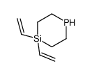 4,4-bis(ethenyl)-1,4-phosphasilinane结构式