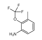 3-Methyl-2-(trifluoromethoxy)aniline结构式