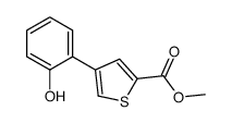 methyl 4-(2-hydroxyphenyl)thiophene-2-carboxylate结构式