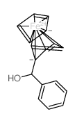 Ferrocene,(hydroxyphenylmethyl)-结构式