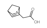 2-Azabicyclo[2.2.1]hept-5-ene-2-aceticacid(9CI) structure