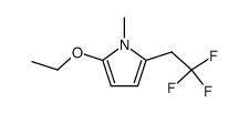 1H-Pyrrole,2-ethoxy-1-methyl-5-(2,2,2-trifluoroethyl)-(9CI) Structure