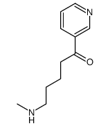 5-(methylamino)-1-pyridin-3-ylpentan-1-one Structure