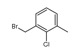 1-(bromomethyl)-2-chloro-3-methylbenzene Structure