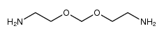 formaldehyde-[bis-(2-amino-ethyl)-acetal]结构式