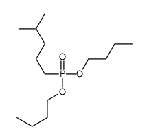 1-dibutoxyphosphoryl-4-methylpentane结构式