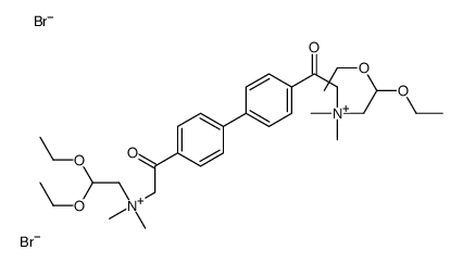 alpha,alpha-bis(dimethylammoniumacetaldehyde diethylacetal)-4,4-diacetylbiphenyl picture