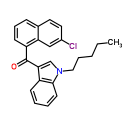 JWH 398 7-chloronaphthyl isomer Structure