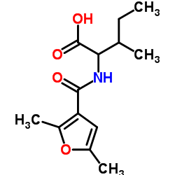 2-[(2,5-DIMETHYL-FURAN-3-CARBONYL)-AMINO]-3-METHYL-PENTANOIC ACID structure