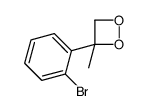 3-(2-bromophenyl)-3-methyldioxetane Structure