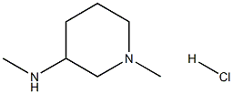 N,1-dimethylpiperidin-3-amine hydrochloride结构式