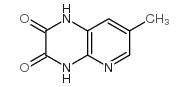 Pyrido[2,3-b]pyrazine-2,3-dione, 1,4-dihydro-7-methyl- (9CI) structure