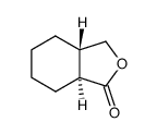 trans-hexahydrophthalide Structure