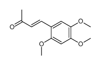 4-(2,4,5-trimethoxyphenyl)but-3-en-2-one Structure