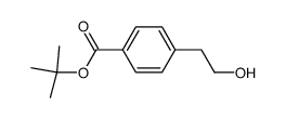 tert-butyl 4-(2-hydroxyethyl)benzoate结构式