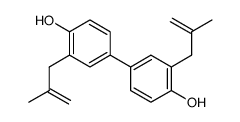 3,3'-bis(2-methylallyl)biphenyl-4,4'-diol Structure