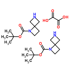 tert-butyl 1,6-diazaspiro[3.3]heptane-1-carboxylate hemioxalate picture