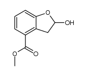 methyl 2-hydroxy-2,3-dihydrobenzofuran-4-carboxylate结构式